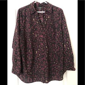 Talbots Button Down Blouse